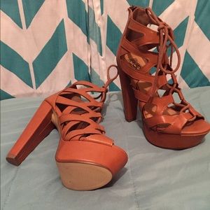 Tan heels